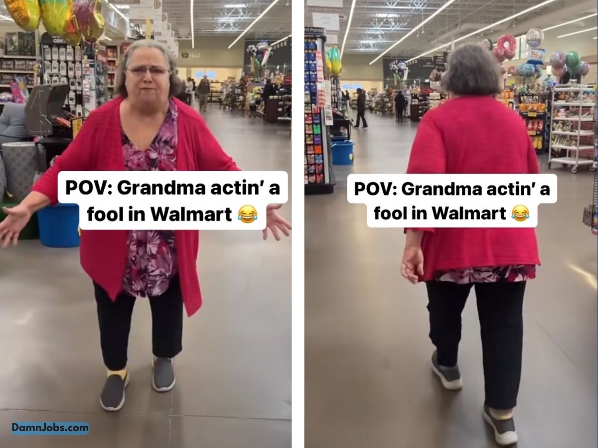 Viral Video Alert: Grandma's Hilarious Walmart Antics Go Viral!