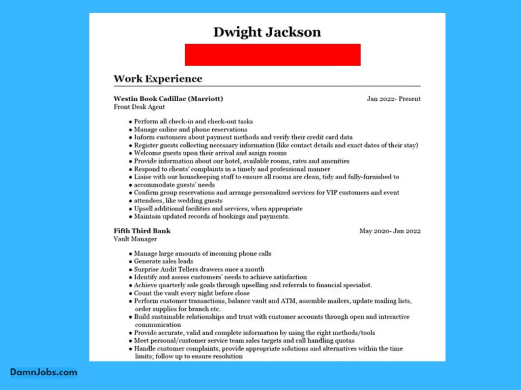 Dwight Jackson Resume, Gets Job Interview: Now Sues Hotel for Discrimination!