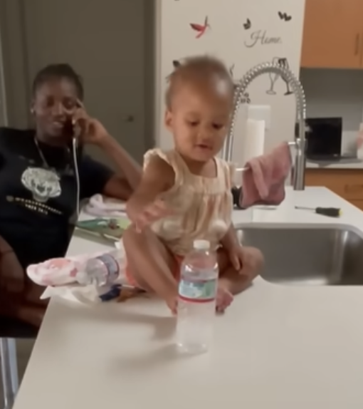 This Child Just Nailed Back-to-Back Bottle Flips Like a Pro!