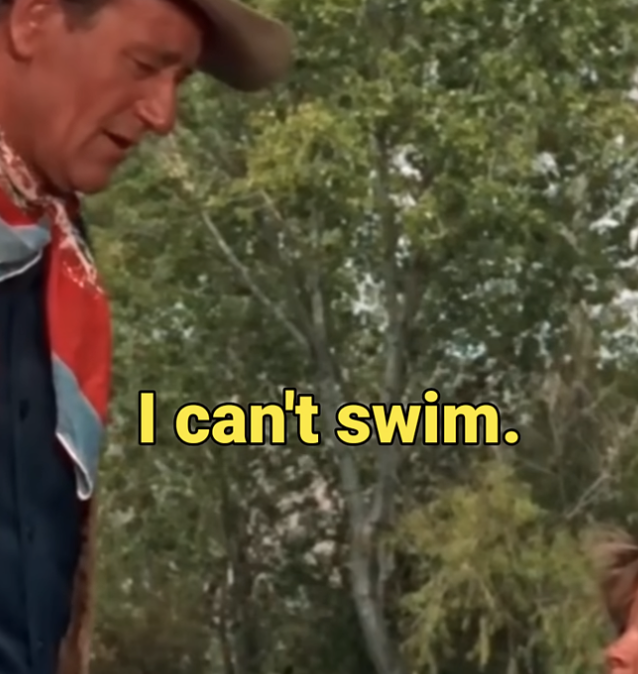 The best way of learning anything I CANNOT SWIM