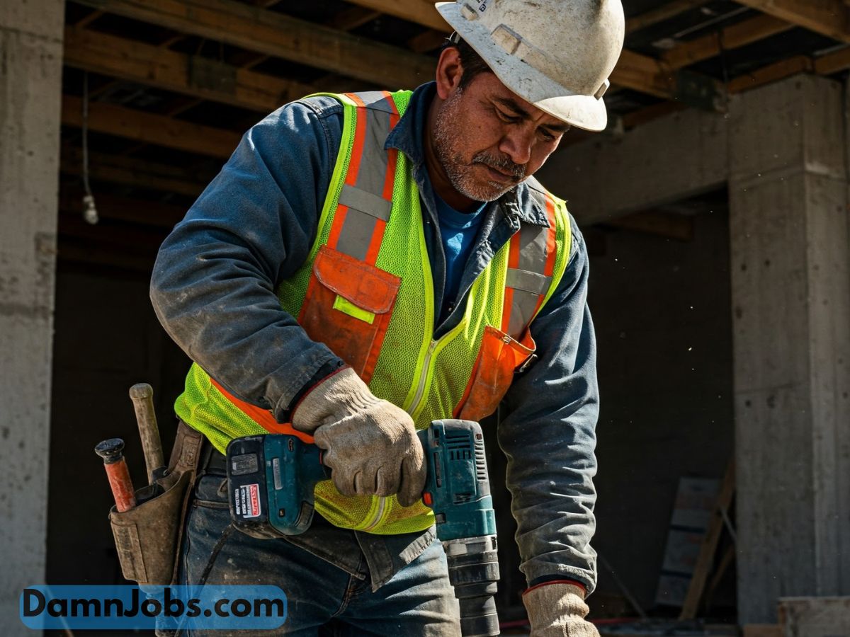 How to get a job in construction