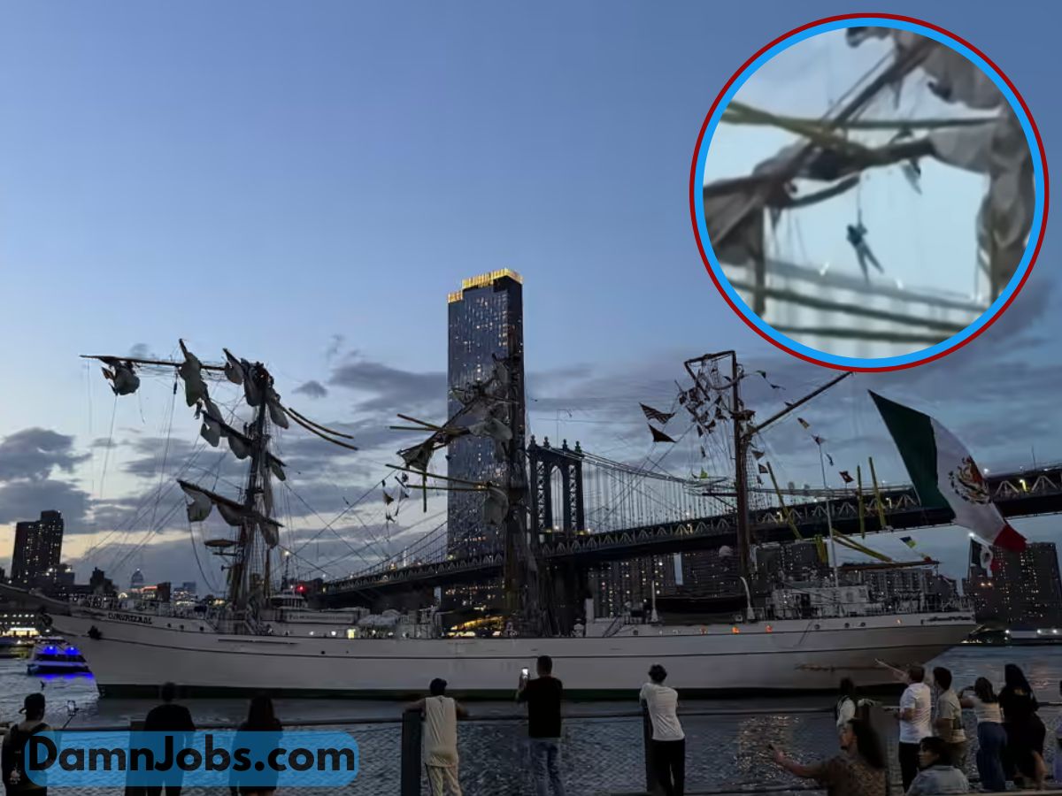 Mexican Navy Ship Smashes Into Brooklyn Bridge: 2 Dead, 11 Critically Hurt in Tragic Crash