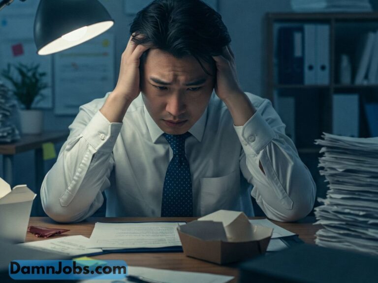 how to handle stress at work interview question