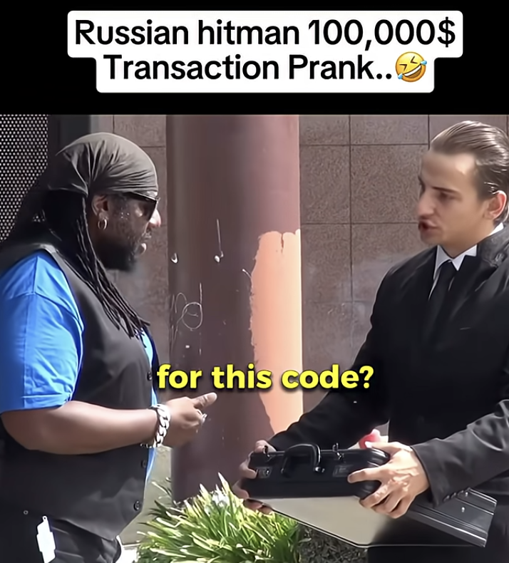 Bro switched up instantly..