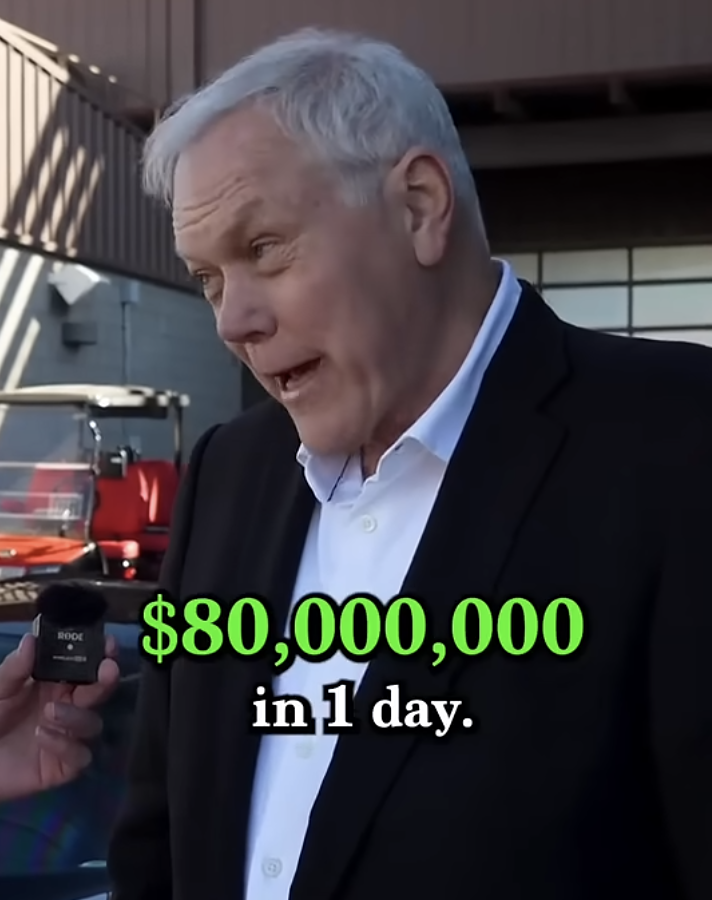 His Business Did $80 Million in a Single Day