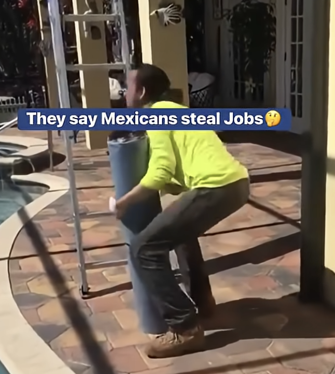 They say Mexicans steal Jobs