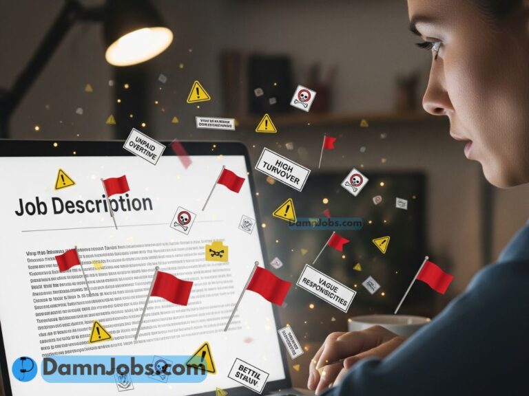red flags on job descriptions