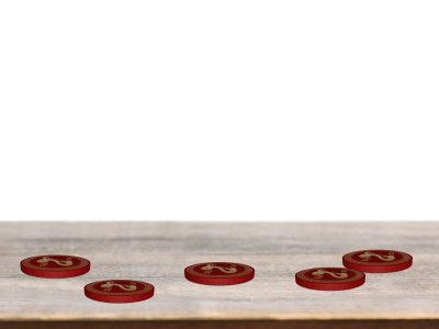 2025 Snake Las Vegas-Inspired Chip for New Year