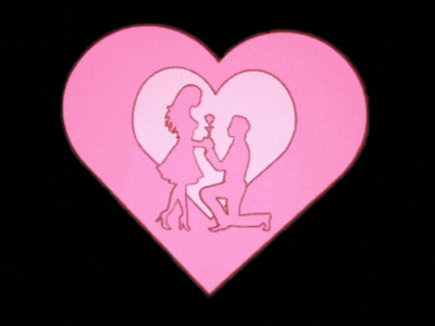 3D Printable Heart with Romantic Scene