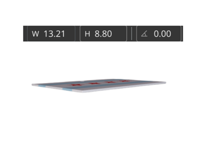 Chicago Flag Keychain – Minimalist and Patriotic