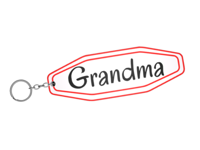 Grandma Keychain – Heartfelt Gift for Loved Ones