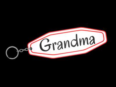 Grandma Keychain – Heartfelt Gift for Loved Ones