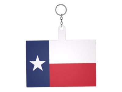 Texas Flag Keychain