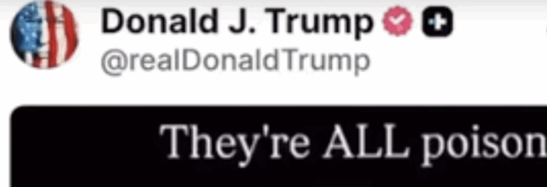 Trump Calls Vaccines “All Poison”… Links Them To Autism…