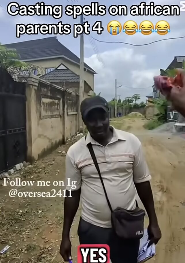 Casting spells on african parents