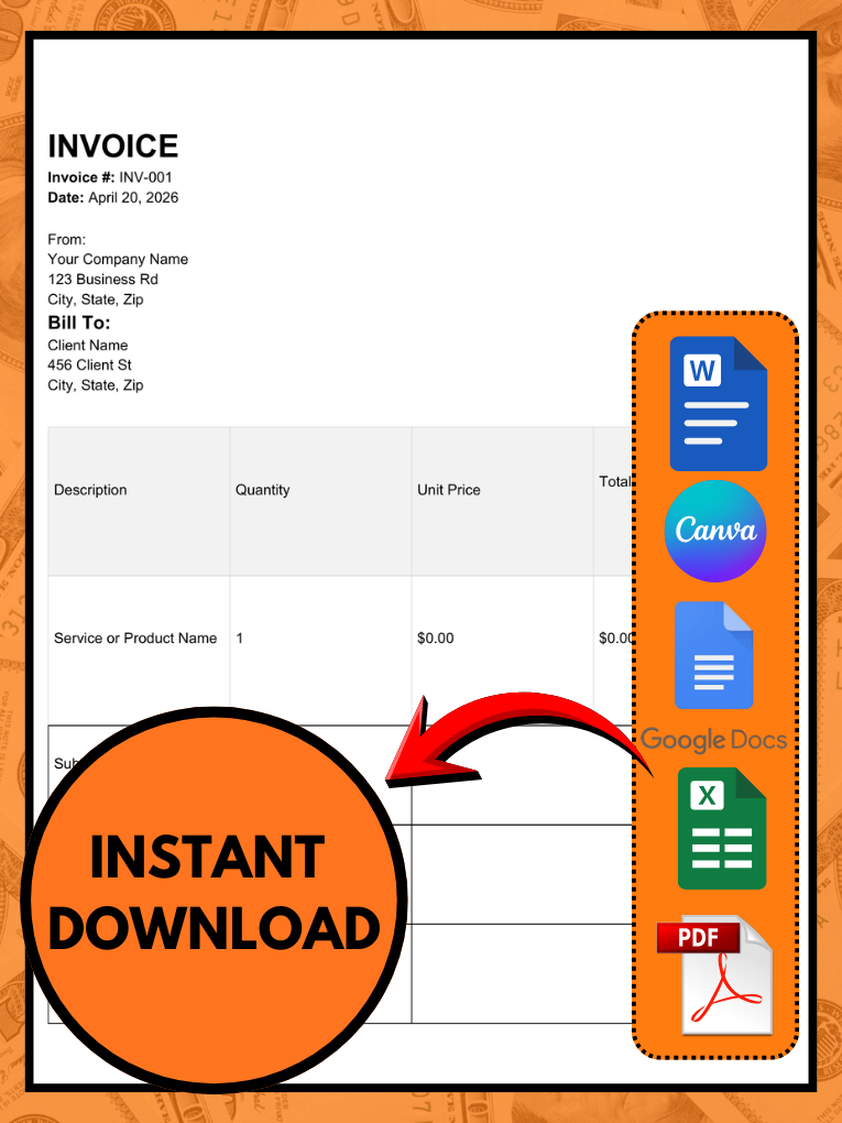invoice template 